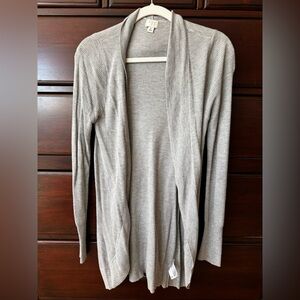 A new day long gray women’s knit cardigan